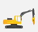 Rock breaker machine